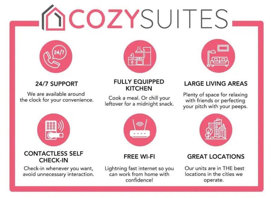 Stylish Downtown Studio By Cozysuites Indianapolis Exteriér fotografie