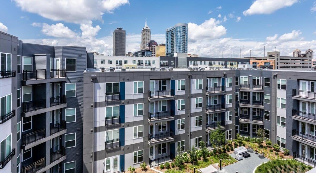 Stylish Downtown Studio By Cozysuites Indianapolis Exteriér fotografie